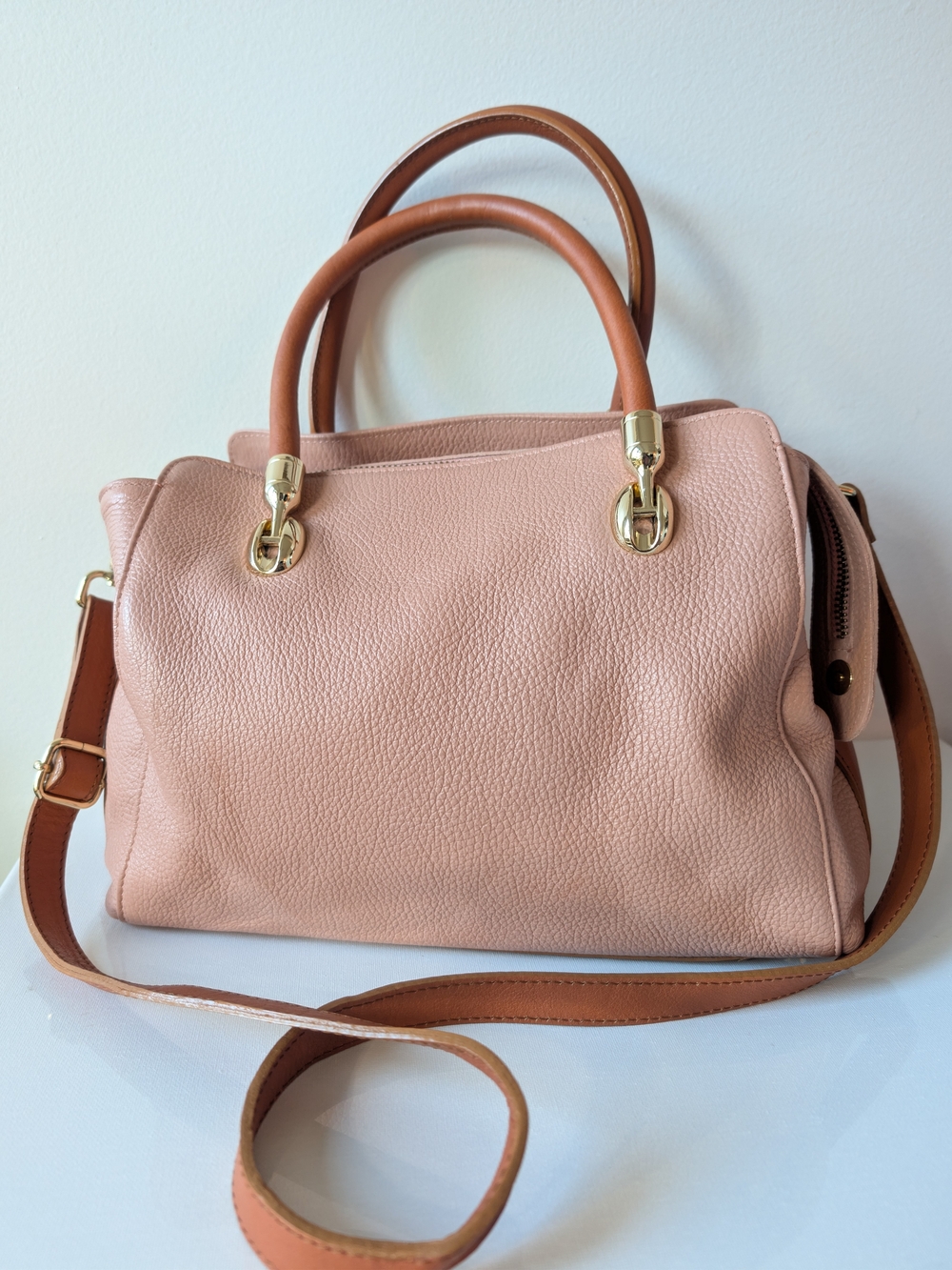 Valentina Italian Leather Handbag – Made in Italy